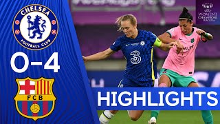 Chelsea 04 Barcelona  UEFA Women’s Champions League Final  Highlights [upl. by Aala]