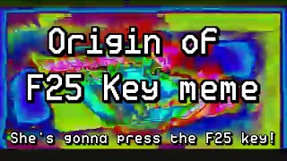 Origin of F25 Key meme [upl. by Sergo]