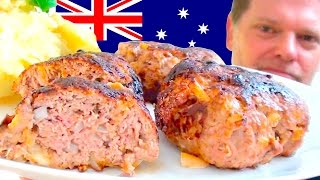 MEAT PIE FLAVOURED RISSOLES RECIPE  Gregs Kitchen [upl. by Langham]