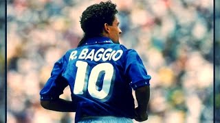 Roberto Baggio  27 goals for Italy 1988  1999 [upl. by Carvey]