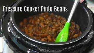 Pressure Cooker Pinto Beans  No Soak Quick Cook Beans  Cosori 2 Quart Electric Pressure Cooker [upl. by Aikrahs589]