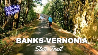 Biking Oregon Portlands BanksVernonia Trail [upl. by Eireva191]