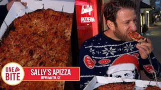 Barstool Pizza Review  Sallys Apizza New Haven CT [upl. by Welbie343]