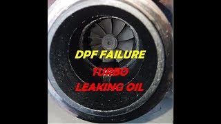 Holden Captiva  DPF failure due to turbo leaking oil [upl. by Clementina]