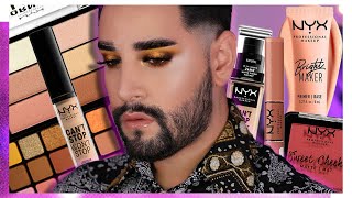 FULL FACE OF NYX COSMETICS  MAKEUP [upl. by Corvese]