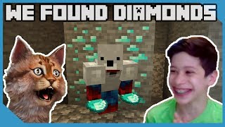 We Found Diamonds in Minecraft [upl. by Terzas]