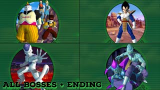 Dragon Ball Z Sagas  All Bosses amp Ending [upl. by Glynis]