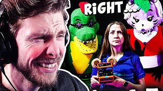 FNAF SECURITY BREACH IN REAL LIFE REACTION [upl. by Llij]