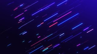 Rounded Neon Multicolored lines Animation Background Video  Footage  Screensaver [upl. by Lymn244]