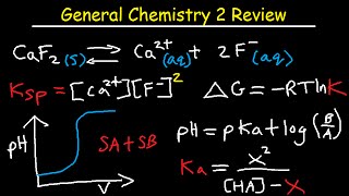 General Chemistry 2 Review Study Guide  IB AP amp College Chem Final Exam [upl. by Erialc]