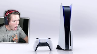 OFFICIAL PLAYSTATION 5 CONSOLE DESIGN REVEAL Reaction [upl. by Nosredna]