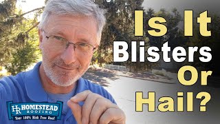 Whats The Difference Between Blisters And Hail Damage [upl. by Eilloh]