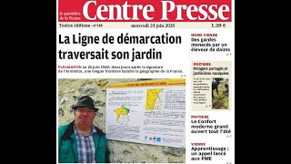 « La ligne de démarcation en 1940 passait dans son jardin » [upl. by Jd]