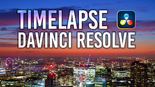 How to TIMELAPSE in DaVinci Resolve [upl. by Grega]