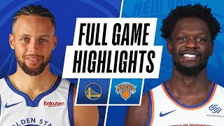 WARRIORS at KNICKS  FULL GAME HIGHLIGHTS  February 23 2021 [upl. by Enerual]