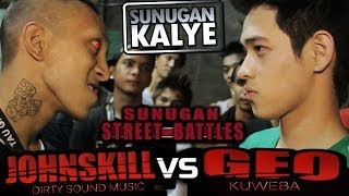 SUNUGAN KALYE  JOHNSKILL vs GEO Mandaluyong [upl. by Atin]