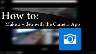 How to Use Windows 10 Camera App [upl. by Otis]