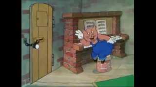 Three Little Pigs  Silly Symphony Walt Disney 1933 [upl. by Vasyuta584]