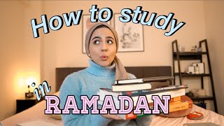 How to Study in Ramadan  A Doctors Advice  10 top tips [upl. by Aerdna]