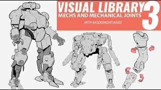 DRAWING MECHS WITH MODERNDAYJAMES [upl. by Reinhold]