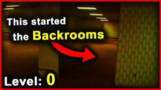 Backrooms level 0 explained… [upl. by Hepzi612]