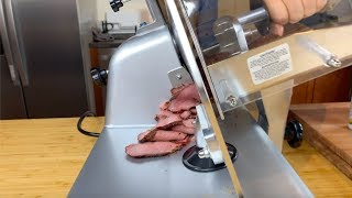 MeatEater’s Ben O’Brien Shows How To Use a Meat Slicer With Your Wild Game Meat [upl. by Anoniw]