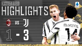 Milan 13 Juventus  Federico Chiesa amp Weston McKennie Seal Huge San Siro Win  EXTENDED Highlights [upl. by Aihsi]