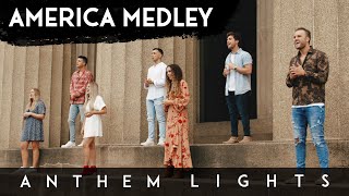 AMERICA MEDLEY 2021  Anthem Lights amp Charlotte Ave [upl. by Enobe]