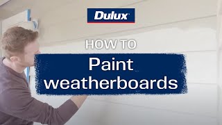 How to Paint Exterior Weatherboards  Dulux New Zealand [upl. by Ramo894]