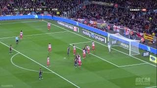 FC Barcelona  Atlético Madrid 41 16122012  Full highlights [upl. by Ymirej]