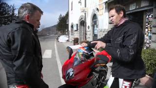 MV Agusta F3 vs Triumph Daytona 675R [upl. by Leggat]