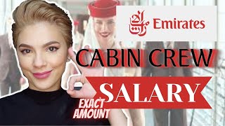 EMIRATES CABIN CREW SALARY  Days with Kath [upl. by Yekim]