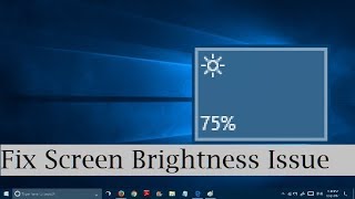 How to fix brightness problem in Windows 11 and 10 2 Methods Screen Brightness Wont Change [upl. by Seilenna]