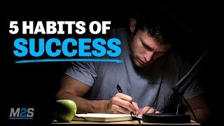 The FIVE HABITS of SUCCESS  Amazing Motivational Video for Students Success amp Studying [upl. by Adla]