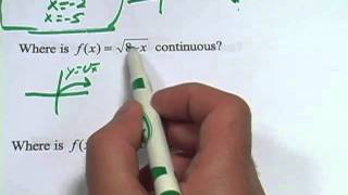 Finding Intervals Where Functions Are Continuous [upl. by Ashlan]