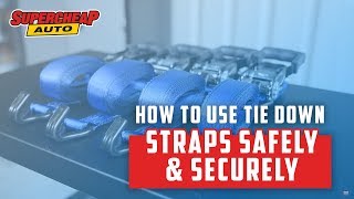 How To Use Tie Down Straps [upl. by Atinus]