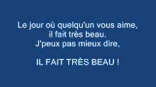 Jean Gabin  Je sais with french lyrics [upl. by Kenlay471]