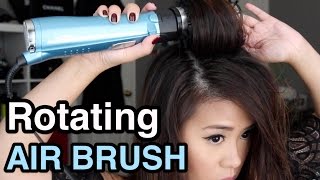 BabylissPRO Rotating Air Brush First Impression Review [upl. by Aliban]