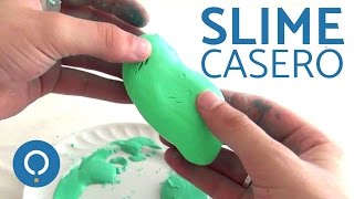 SLIME CASERO SIN BORAX muy fácil de hacer [upl. by Lleynad237]