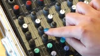 Top Tip for Sound Mixing using a basic analogue mixer [upl. by Anihta]