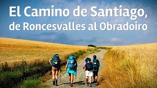 El CAMINO de Santiago en BICICLETA de Roncesvalles al Obradoiro [upl. by Endaira]