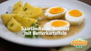 Kochen mit Globus  Saarländische Senfeier [upl. by Otineb]