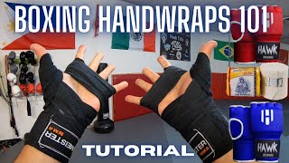 Different Style amp Size Hand Wraps For Boxing  Tutorial [upl. by Ecela883]