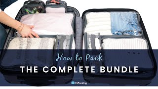 How to Use Packing Cubes for Checked Suitcase [upl. by Vasiliki]