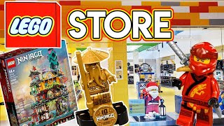 Buying NINJAGO City Gardens at the LEGO Store [upl. by Lewanna68]