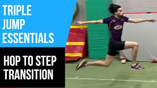 TRIPLE JUMP ESSENTIAL HOP TO STEP TRANSITION TECHNIQUE TIPS OBSERVATIONS amp DRILLS [upl. by Aihsot]