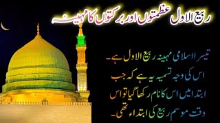 Rabi ul Awal ki Fazeelat  Rabiul Awal kiAzmatain  Noraanavoice [upl. by Maria361]