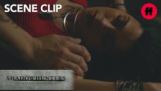 Shadowhunters  Season 2 Episode 4 Izzy Gets Possessed  Freeform [upl. by Hasheem]