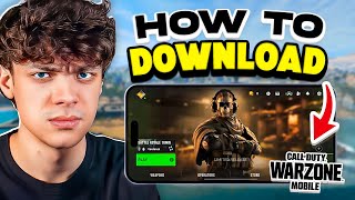 HOW TO DOWNLOAD WARZONE MOBILE [upl. by Acirderf243]