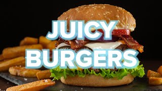 9 Juicy Homemade Burger Recipes • Tasty [upl. by Aneet]